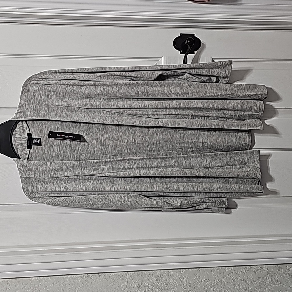 Womans Love Cameron lightweight gray cardigan. Sz 2x NWT